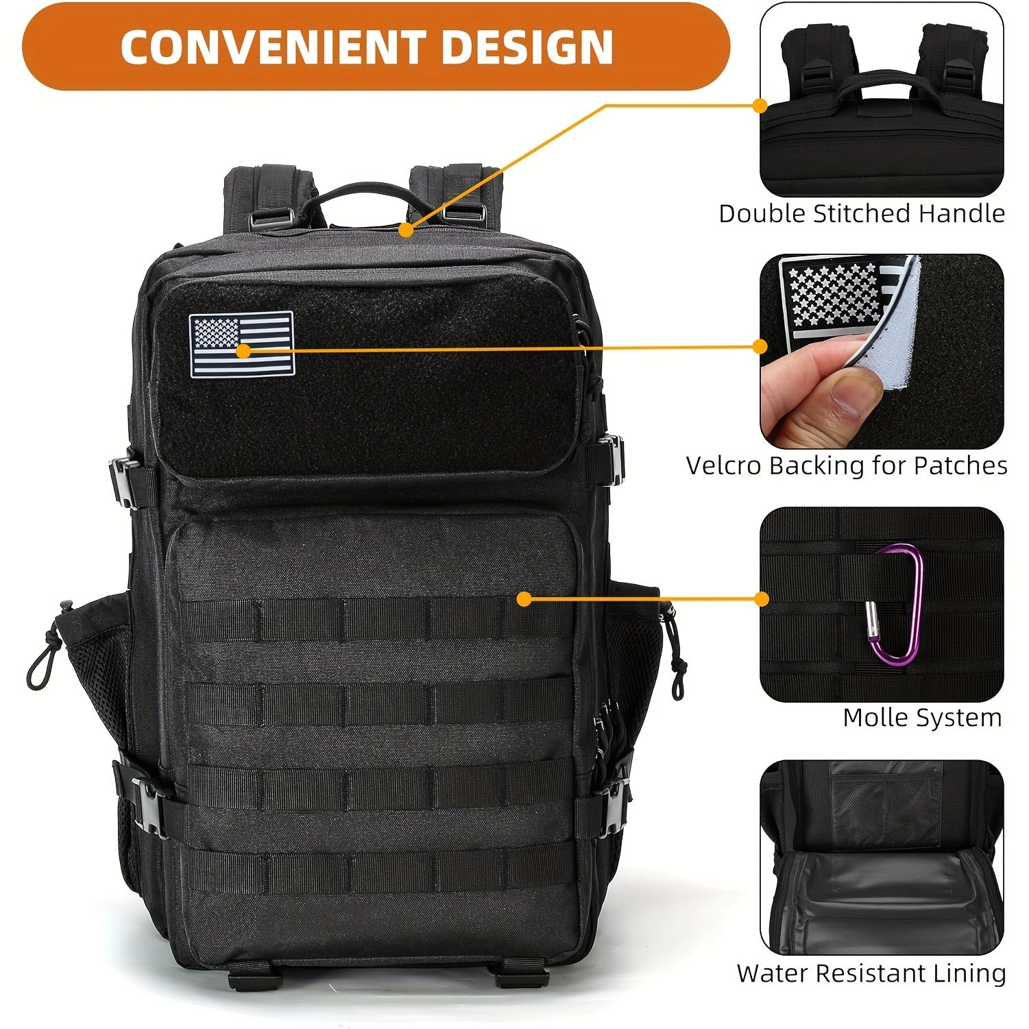45L Outdoor Sports Backpack