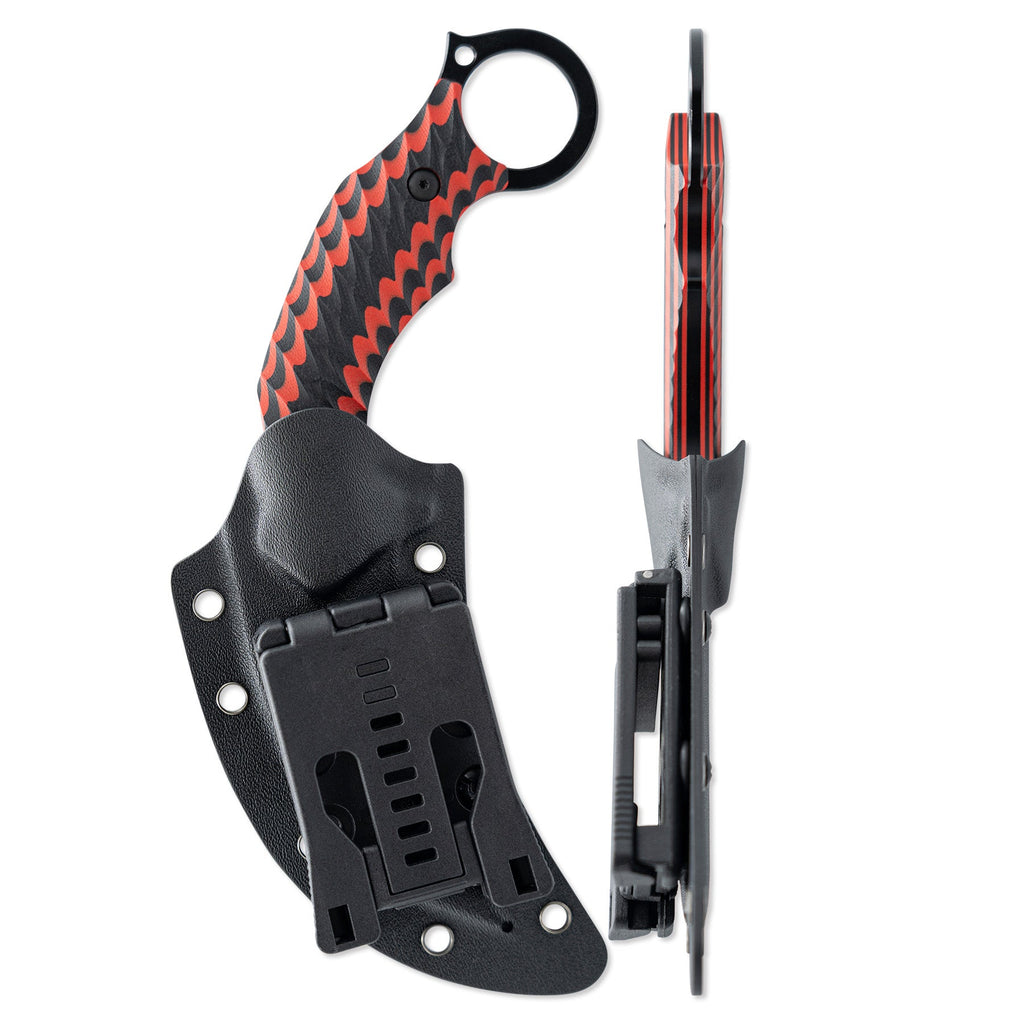 Deep 6 Karambit - Black/Red