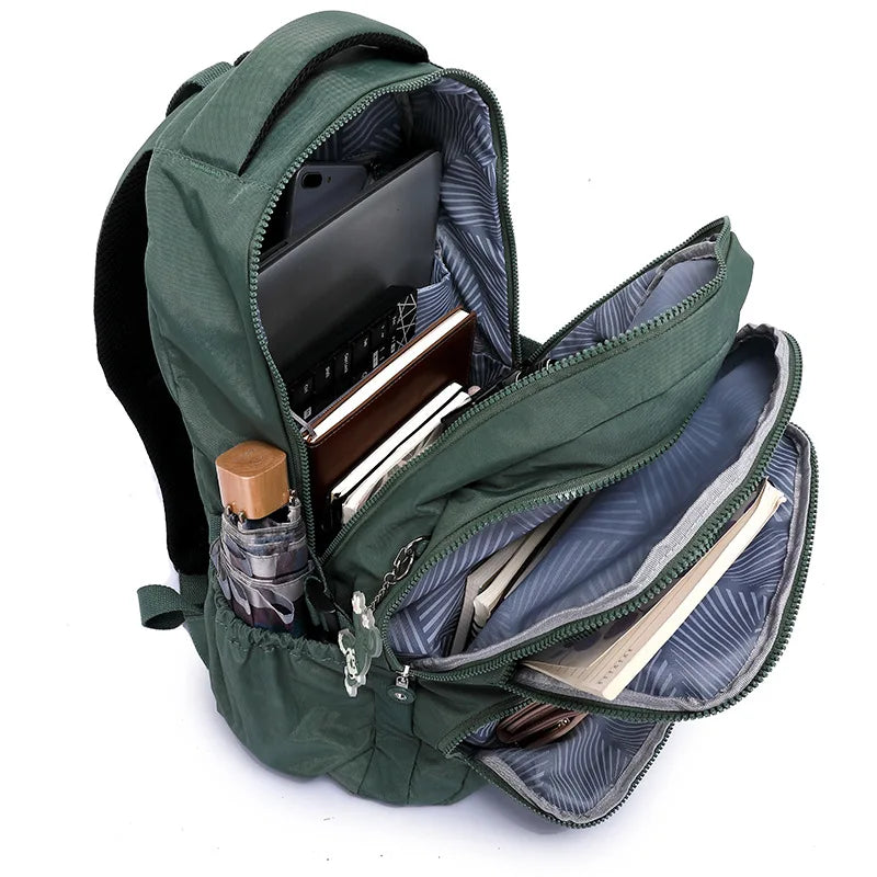 Waterproof Nylon Travel Backpack