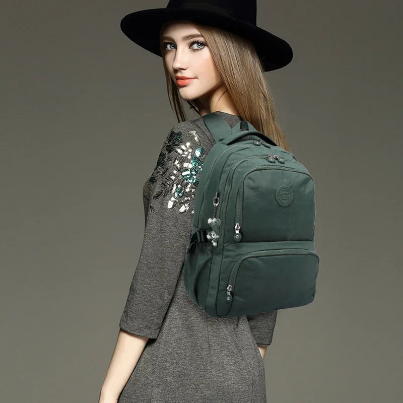 Waterproof Nylon Travel Backpack