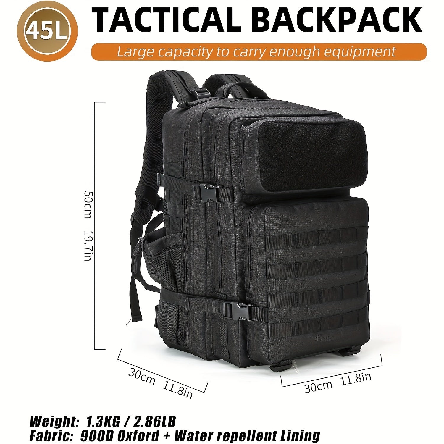 45L Outdoor Sports Backpack